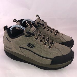 Sketchers Shape Ups Suede Walking Toning Shoes